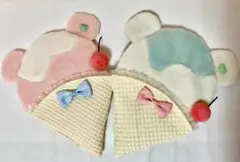 ぬいぐるみ用布団　ベッド　ぬい小物　ぬい服　アイス