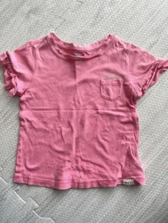Tシャツ　90 GAP ピンク 2歳 フリル袖