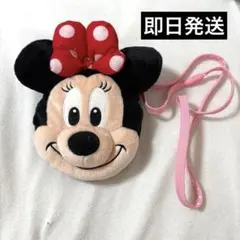 即日発送 ミニーマウス ポシェット ポーチ ディズニー 1回使用