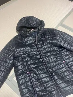 TOMMY HILFIGER フード付きキルティングジャケット XL