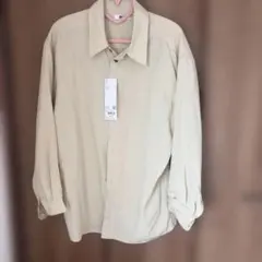 UNIQLO ベージュ 長袖シャツ L
