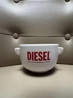 DIESEL 非売品　飯碗 汁椀　ホワイト　レッドのサムネイル