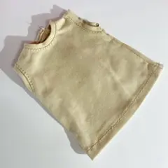 BJD1/4ドール服★ベージュタンクトップ