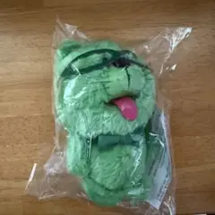 あべのキューズモールぬいぐるみ　ソクラテス　緑