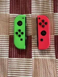 【ジャンク】Nintendo Switch ジョイコン 緑と赤セット