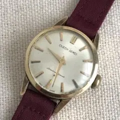 SEIKO アナログ 腕時計 手巻き　クィーンセイコー　ダイヤショック Yahoo!オークション -「クイーンセイコー」の落札相場・落札価格