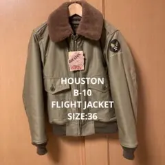 HOUSTON L-2A フライトジャケット 日本製 サイズ40 ネイビー - メルカリ