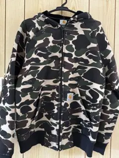 カーハート　迷彩　パーカー　最終お値下げ