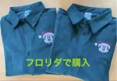 XLペアルックお揃い Disney ディズニー　ミッキーマウス　クリスマスコーデ