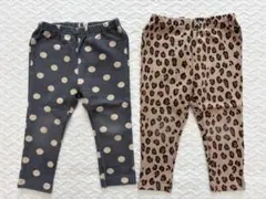 BREEZE レギンスパンツ9分丈　90cm 2点セット