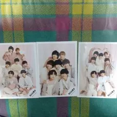 なにわ男子　グリーティングフォト　公式写真