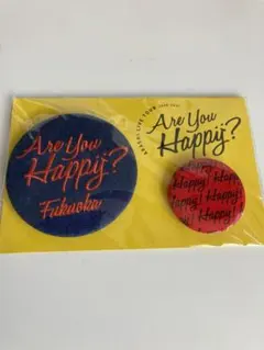 嵐　Are you Happy? 缶バッジ　赤