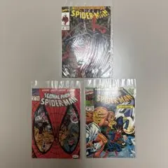 スパイダーマン ポストカード3枚セット　marvel アメコミ