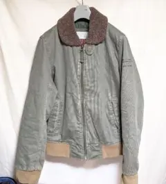 アバクロンビー&フィッチ ボア襟ブルゾンジャケット