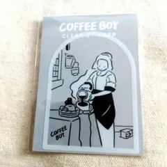 COFFEE BOYクリアステッカー TSUTAYA限定 COFFEE MAIDのサムネイル