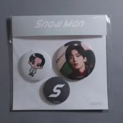 Snow Man POP UP Taipei 缶バッジセット 目黒蓮 台北