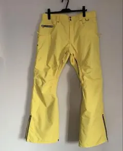 ALEXANDRITE スノーボードウェア スキーウェアイエローＬサイズ