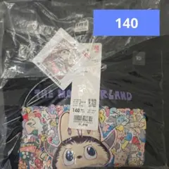 UNIQLO POPMART×UT ラブブ 黒 スウェット 140 限定