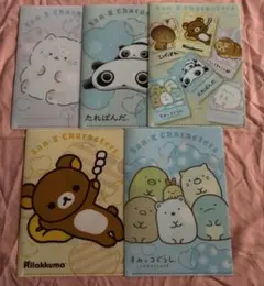 キャラクターファイル5枚セット　A5サイズ