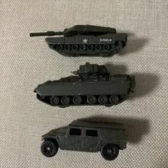 マイスト　戦車×2 トラック(ハマー)×1 箱無し　3台セット