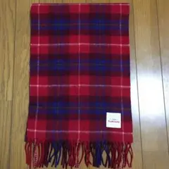 Afternoon Tea タータンチェックマフラー　レッド系