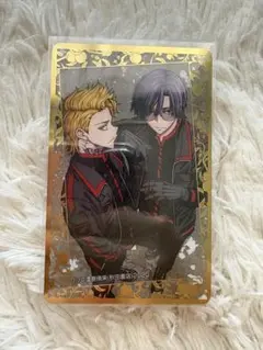 桃源暗鬼 30巻発売記念 箔押しクリアカード 朽森紫苑 百鬼大我 21巻