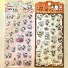 ぷくっとシール 산리오 헬로 키티