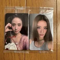 JISOO ジス　AMORTAGE Ktown4u ファンミーティングトレカ2枚