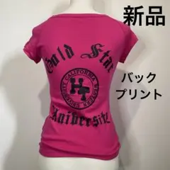 新品ロゴTシャツ　Y2K平成ギャル　グランジ　ピチT 男前　 90s