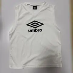 umbro ホワイト ノースリーブ Tシャツ　150