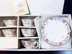 ノリタケ　ウェディングモール　コーヒー＆紅茶カップ＆ソーサー　5客セット