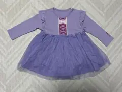 ジェニー様専用【ベルメゾン】ラプンツェル 紫色ロンパース ディズニー 80