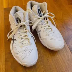 asics gelhoopバスケットボールシューズ 25.5cm ホワイト