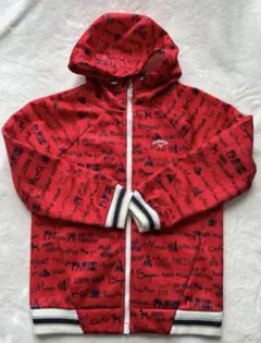 CALLAWAY キャロウェイ 裏起毛 ジップ パーカー 総柄 ジャケット Ｍ