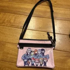 美品カラフルピーチ サコッシュ