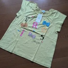 ★お値下げ★3can4on キッズ 半袖Tシャツ イエロー 130cmのサムネイル