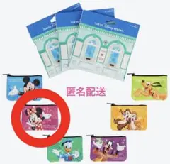 東京ディズニーリゾート パークチケット風ランダムポーチ ミニー