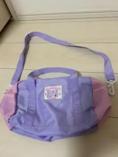 【最終値下げ】紫とピンクのショルダーバッグ