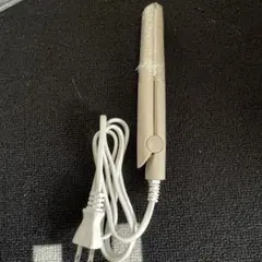 コンパクト ストレートヘアアイロン ベージュ