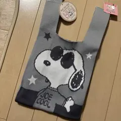 【新品未使用タグ付き】スヌーピー⭐︎ニットバック