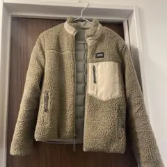 TAION フリースボアジャケット ベージュ