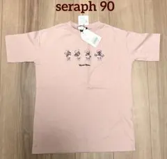 セラフ seraph ディズニー　disney ミニー　ワンピース　90 ピンクのサムネイル