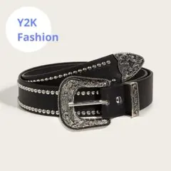 スタッズベルト ウエスタン y2k アメカジ ウエスタンベルト ヴィンテージ