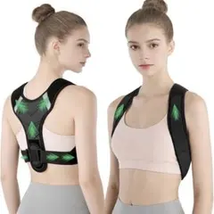 姿勢サポーター 巻き肩 背筋ベルト 猫背 矯正ベルト 男女兼用 肩甲骨