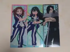 ヒロアカ　プール掃除　特典　クリアしおり　相澤　蛙吹　麗日