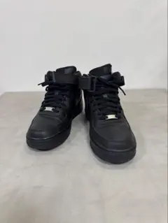 NIKE エアフォース1 MID 07オールブラック 28cm CW2289
