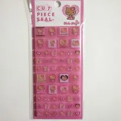【正規品・匿名配送】日焼けキティ　タイルシール　カットピースシール　ハローキティ
