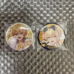 あっきぃ AMPTAK×COLORS AGF いちごマイクラ 缶バッジ2個セット - メルカリ
