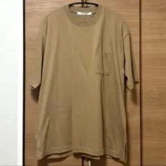 Lagnamoon 半袖 ポケットTシャツ キャメル　デイリーコーデ　カジュアルのサムネイル