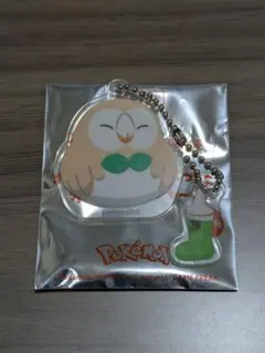 コメダ珈琲　ポケモンコラボ　モクロー　オリジナルチャーム